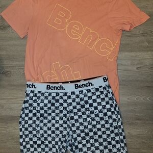 Bench Black and White Patterned Boxer Briefs